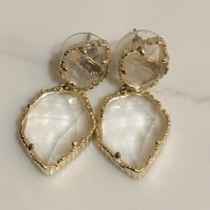 Kendra Scott gold earrings